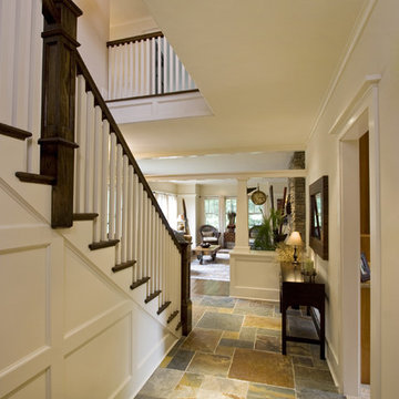 Craftsman Stair Hall and Foyer Maplewood, NJ