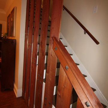 Craftsman Staircase Handrail