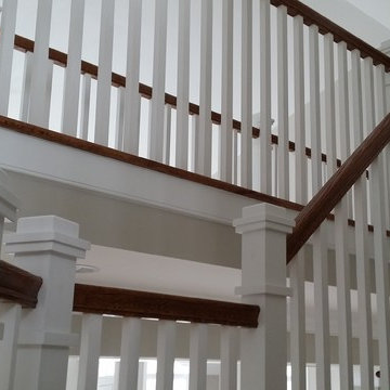 Craftsman Style Stair Railing