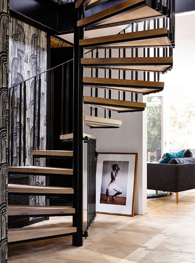 Contemporary Staircase by Atticus & Milo