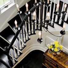 Traditional Staircase by Crisp Architects