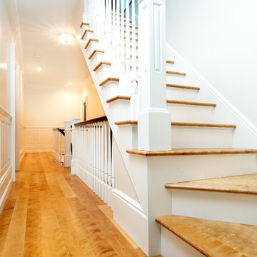 Curly Birch Plank Floors - Newburyport, Massachusetts