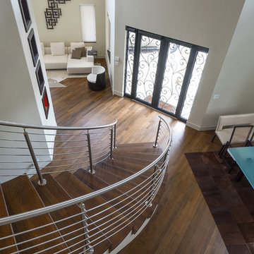 Curved Stainless Steel Railings