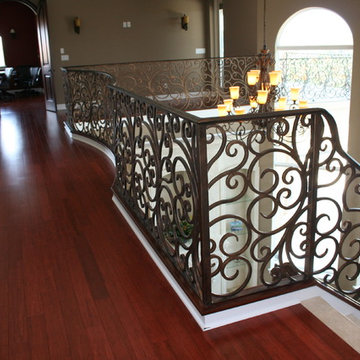 Curved Stair Project. Bubbers Residence. Merritt Island Fl