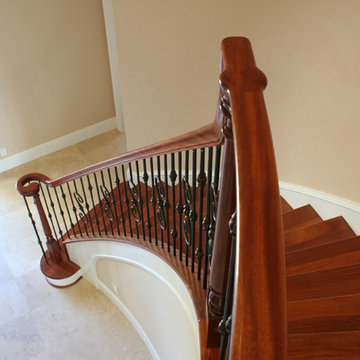 Curved Stair Project. Potter Res. Merritt Island FL