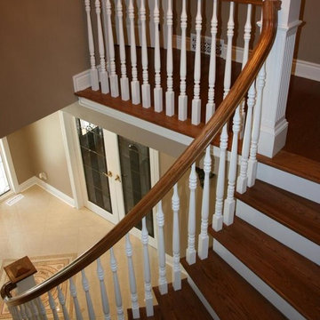 curved staircase