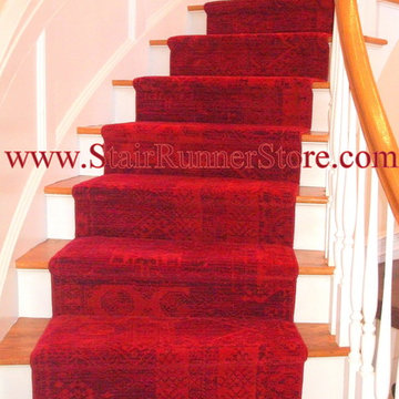 Curved Staircase Stair Runner Installations