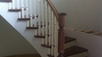 Curved Walnut Stairs (Galway)