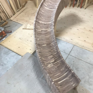 Curved Wood Slide