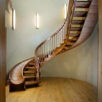 Curved Wood Slide