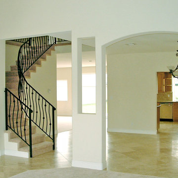 Curving Carpet Staircase | Los Angeles CA