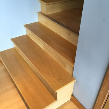 Custom Beech Wood Staircase