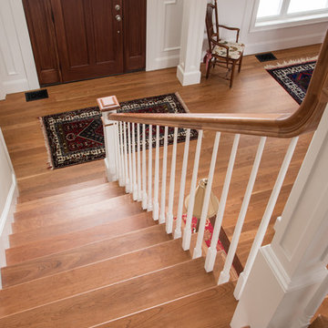 Custom Cherry Wood Floors & Stairs - New Hampshire
