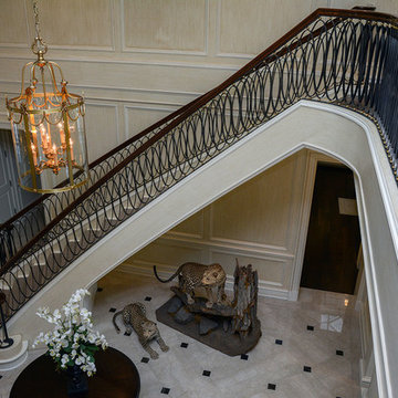 Custom Curved Staircase Handrail