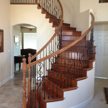 Custom Curved Stairs