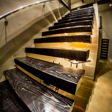 Custom-designed Floating Stairs
