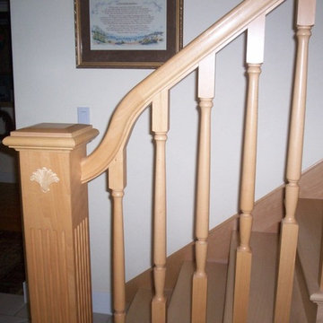 Custom Eclectic Stair
