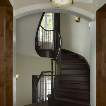 Custom Home Design, Main Staircase