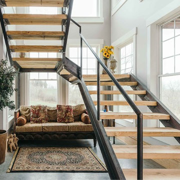 Custom Home Inspired by Client's Love of Barns