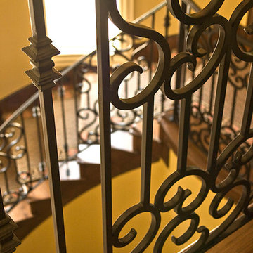 Custom Iron Staircase & Railing