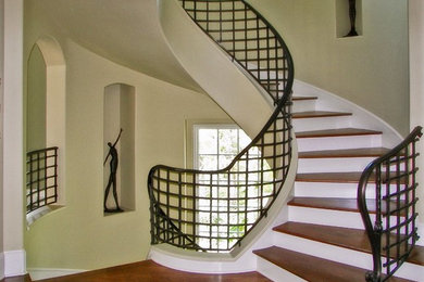 Inspiration for a timeless staircase remodel in Kansas City