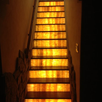 CUSTOM LIGHTED STAIRS