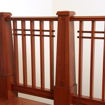 Custom Mahogany Staircase