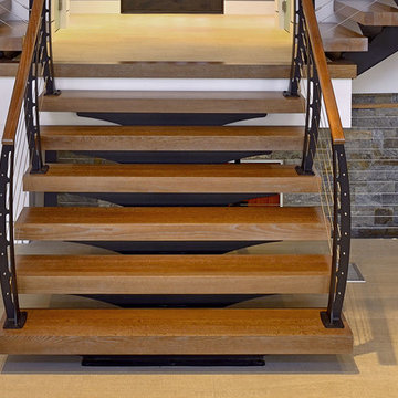 Custom Modern Floating Stairs
