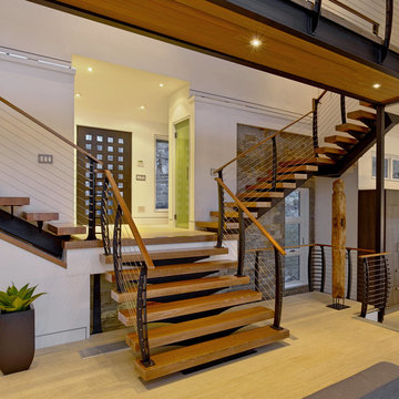 Custom Modern Steel Stairs