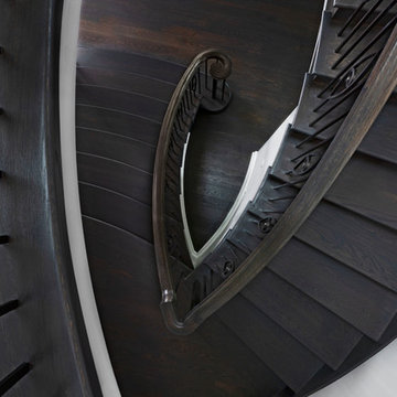 Custom New Home Design, Grand Staircase