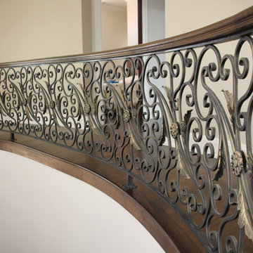Custom ornamental iron railings South Barrington Illinois