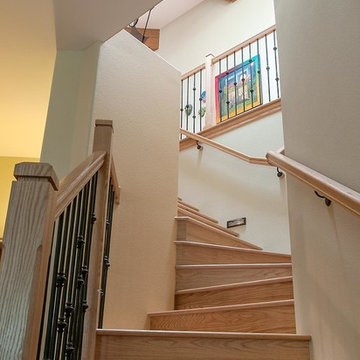 Custom Reworked Oak Staircase