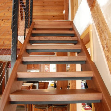 Custom Sapele Staircase