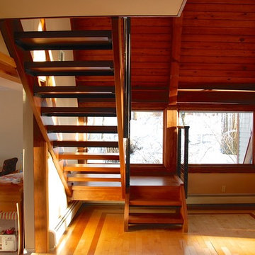 Custom Sapele Staircase