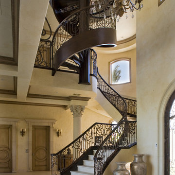Custom spiral staircase