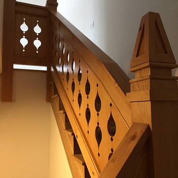 Custom stair rail