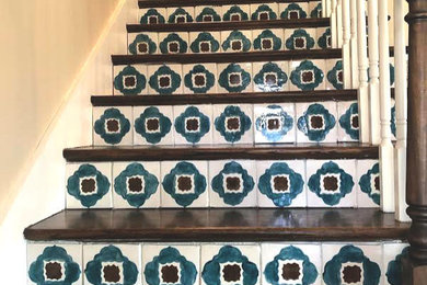 Custom Stair Tread Tiles