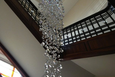 Custom Staircase Crystal Pendant Brooklyn, NY