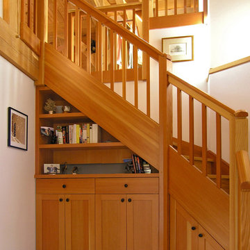 Custom Stairs with Storage