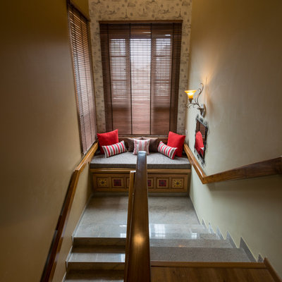 Contemporary Staircase by Shefali Singh, Architect