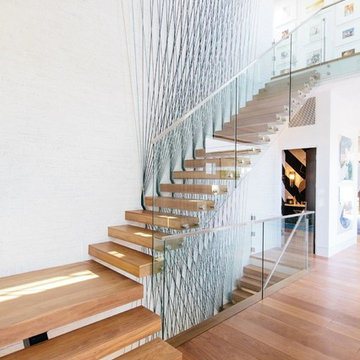 Custom White Oak Hardwood Floors