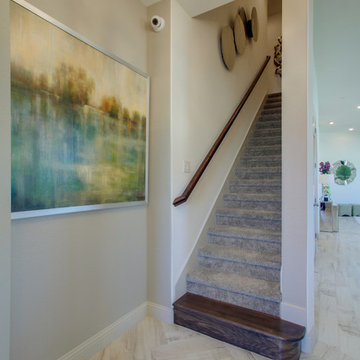 Dallas, Texas | Trinity Falls - Premier Laurel Stairway