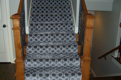 Designer stair carpet