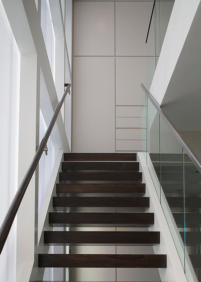 Contemporary Staircase by Doyle McCullar