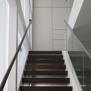 Example of a huge trendy staircase design in San Francisco