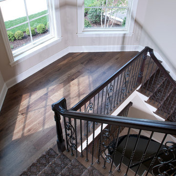 Domestic Flooring - Hickory Stained