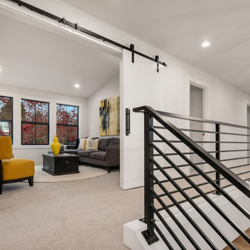 Double Barn Door Into Bonus Room