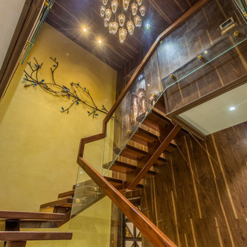 DOUBLE HEIGHT STAIRCASE