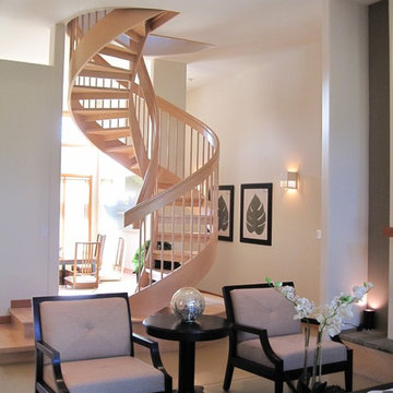 Double helix stair