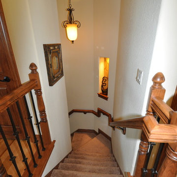 Dover II: stairs to lower level